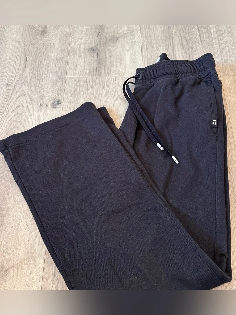 Tommy John Black Track Pants Joggers - Picture 1 of 3